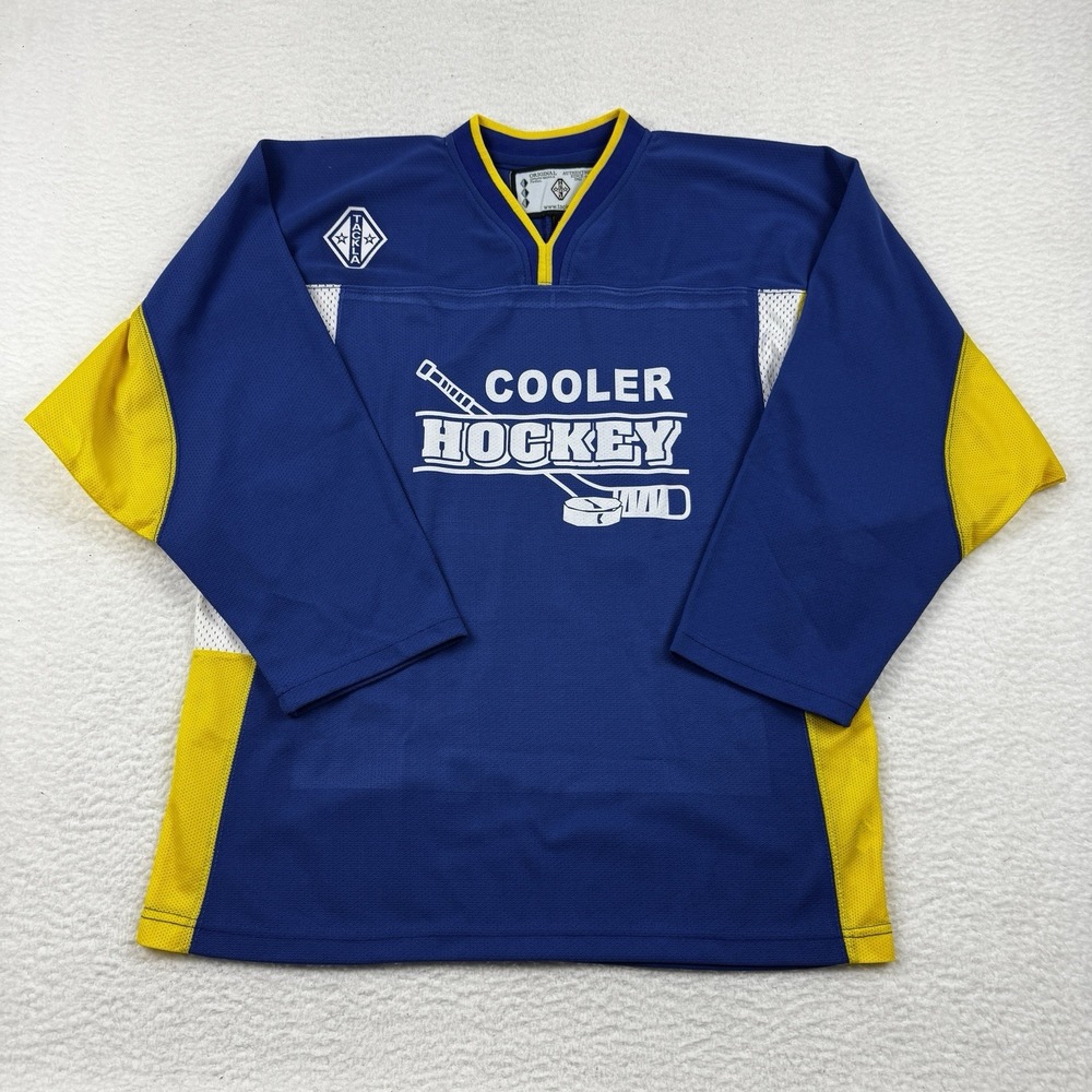 Tackla Jersey Men's Small Blue‎ Cooler Hockey Activewear